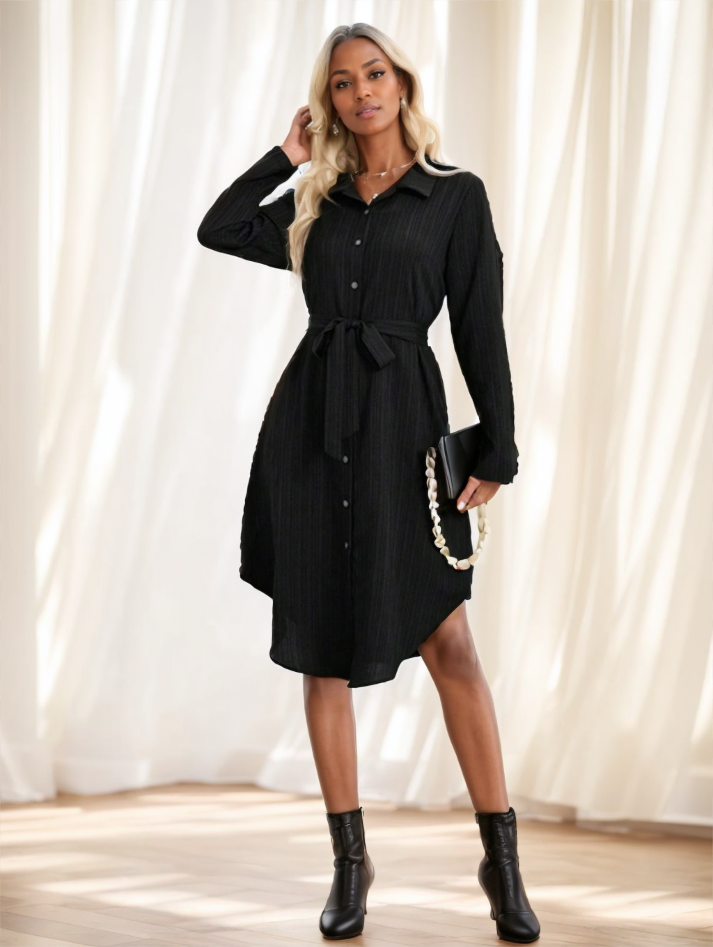 Robe Midi porté 2