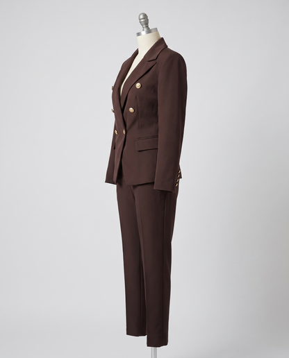 Tailleur double boutonnage profil HD